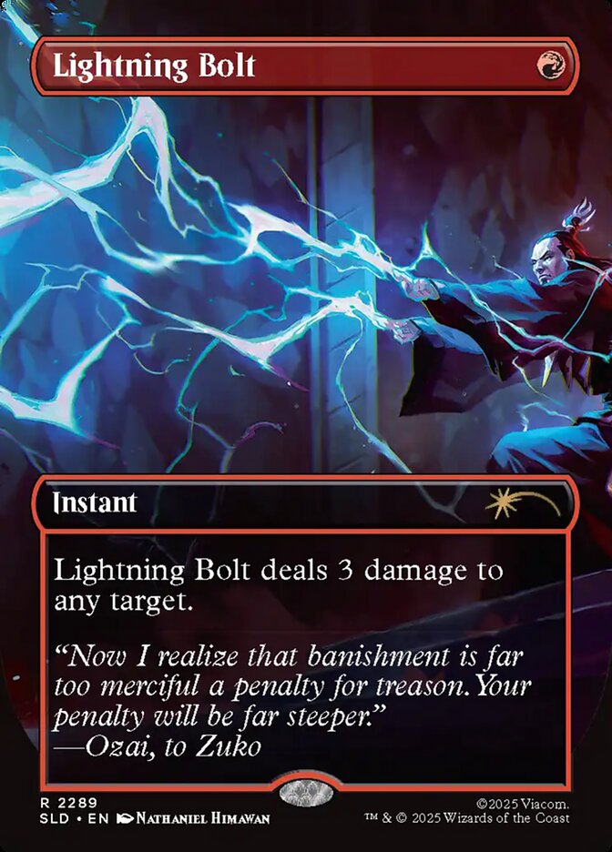 稲妻／Lightning Bolt - MTGフレーバーテキストwiki | Magic the